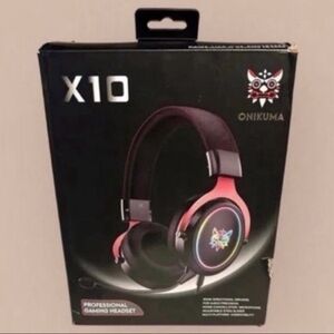 ONIKUMA X10 Professional Gaming Headset Noise Cancellation Mic Multi-Platform